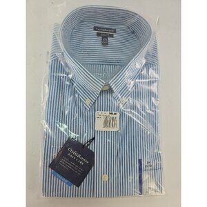 New Croft & Barrow Mens Classic-Fit Button-Down Dress Shirt Long Sleeves NWT